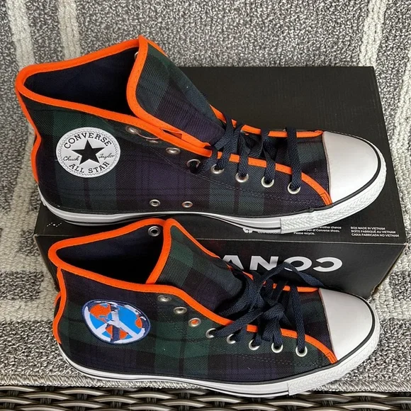 Converse Chuck Taylor All Star Hi Green/Brown/White MENS - Picture 2 of 16